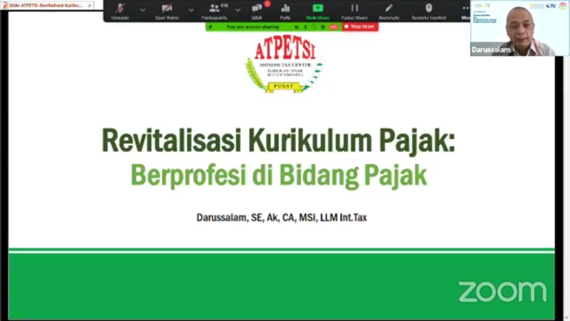 Webinar Terc Lpem Feb Ui Dengan Ictl Ugm Dan Atpetsi Kampus Merdeka