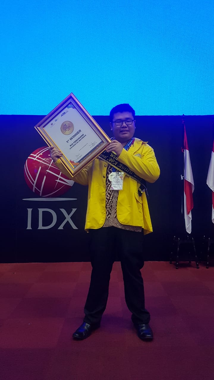 Mahasiswa Akuntansi Feb Ui Sapu Bersih Juara 1 Ajang National Apa Fest 